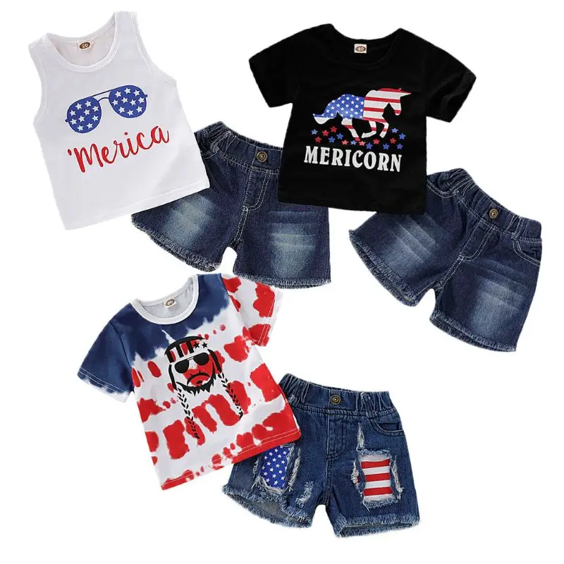“ Roupas de Verão para 4-16 Outfits Crianças Crianças Yrs