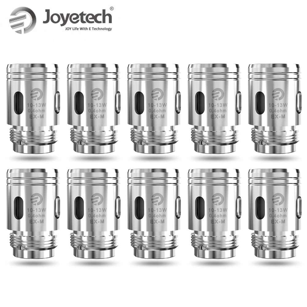 

Original Joyetech EX-M 0.4ohm Mesh Coil head For EXCEED GRIP kit Mesh Cotton Best for 12W Electronic Cigarette