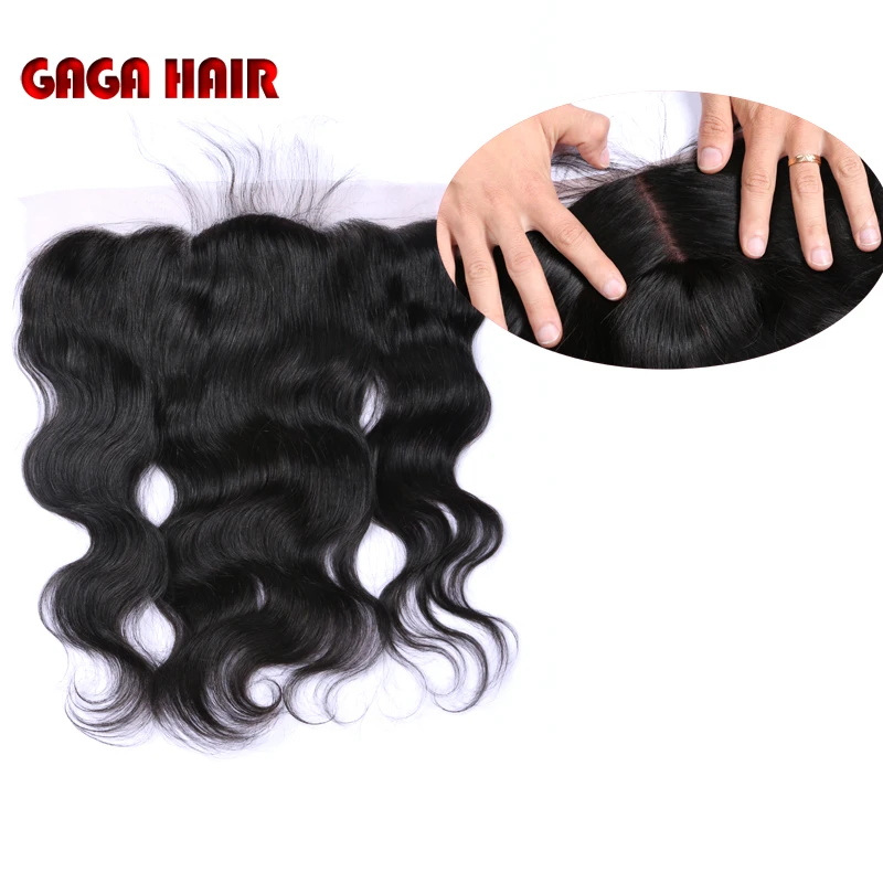 

8A Grade Silk Base Frontal Unprocessed Peruvian Virgin Hair Body Wave 13X4 Lace Frontal Closure Ear to Ear Silk Frontal Closure