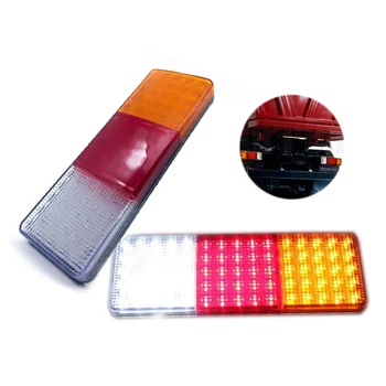 

12V 75 LED led tail lamp tail light frommor boat waterproof trailer led tail lights caravan truck boat stop indicator