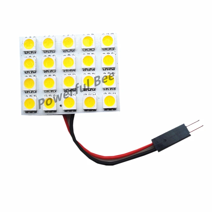 Светодиодная панель C5W T10 20SMD 3 2 W для багажных отделений 12 В шт. | Автомобили и