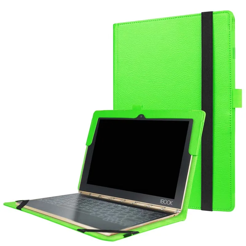 Ультратонкий чехол книжка для Lenovo Yoga Book 2016 защитная подставка из искусственной