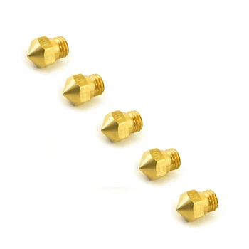 

Brass MK10 Extruder Nozzle 0.2,0.3,0.4,0.5,0.6,0.8mm M7 Thread for Dremel Wanhao Flashforge CTC 3D Printer 1.75mm Filament
