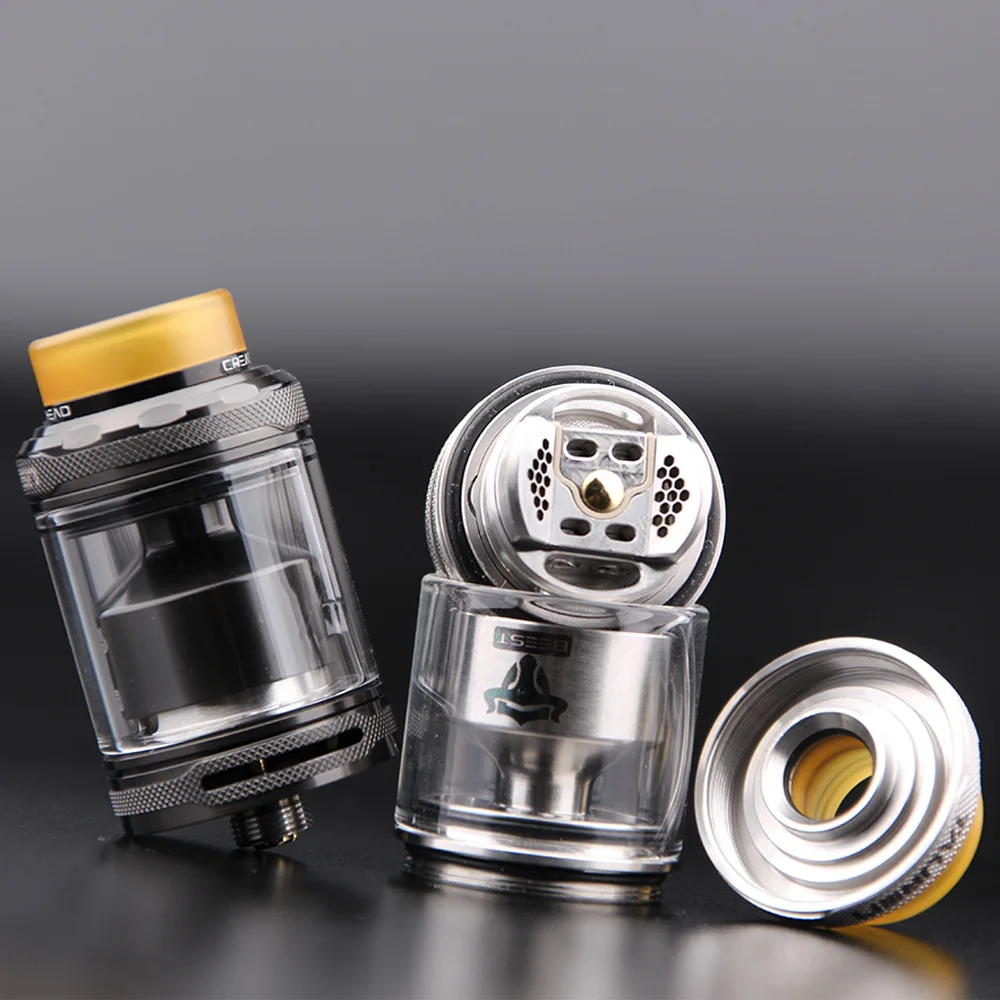 Оригинальная THC Tauren RTA 2 мл/4 5 мл с 26 микрошестиугольными медовыми расческами