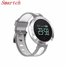 Smartch DM58 умный Браслет IP68 Водонепроницаемый Приборы для измерения артериального давления сердечного ритма напоминание спортивный браслет Фитнес трекер группа