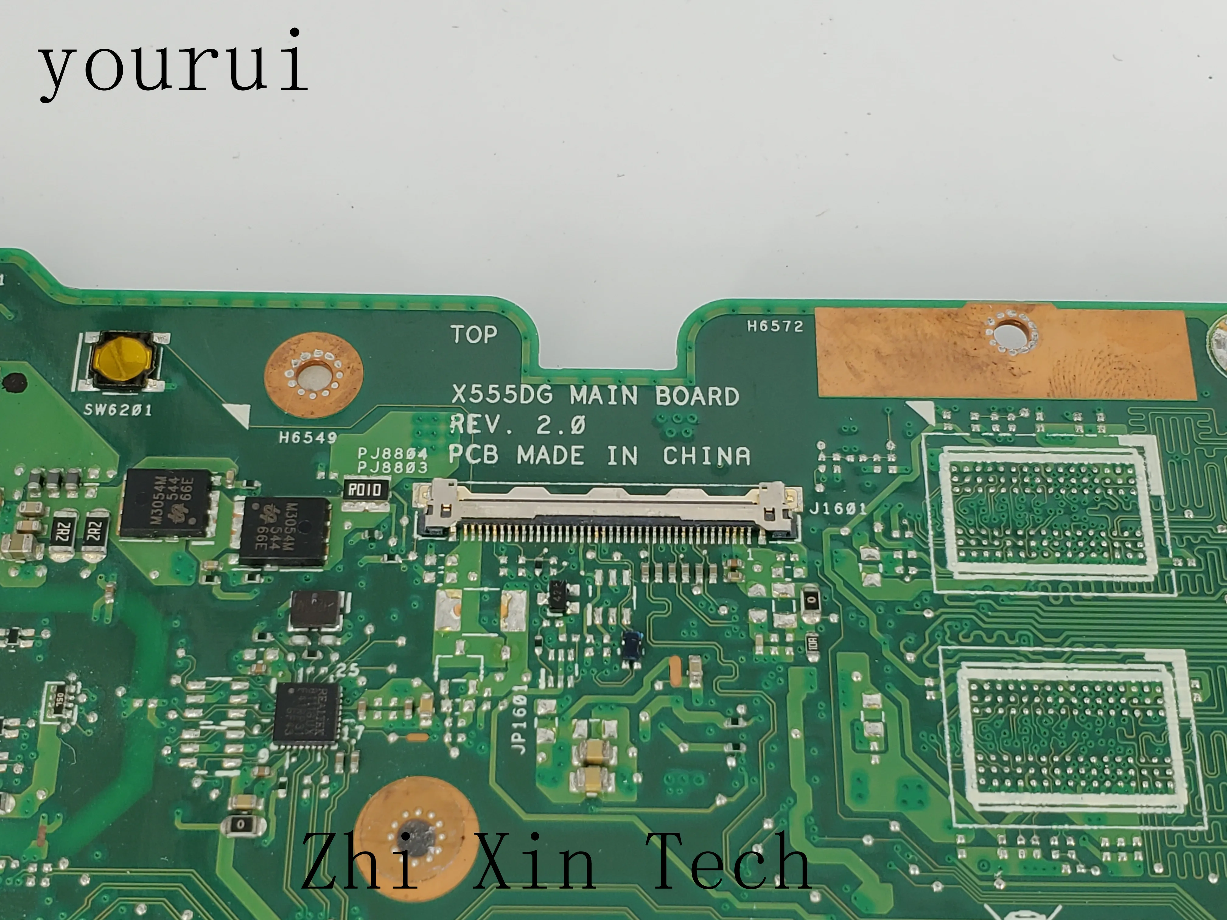  yourui With E1-7010u 4GB RAM X555DG Laptop Motherboard For ASUS X555Y X555YA X555DG X555D Mainboard