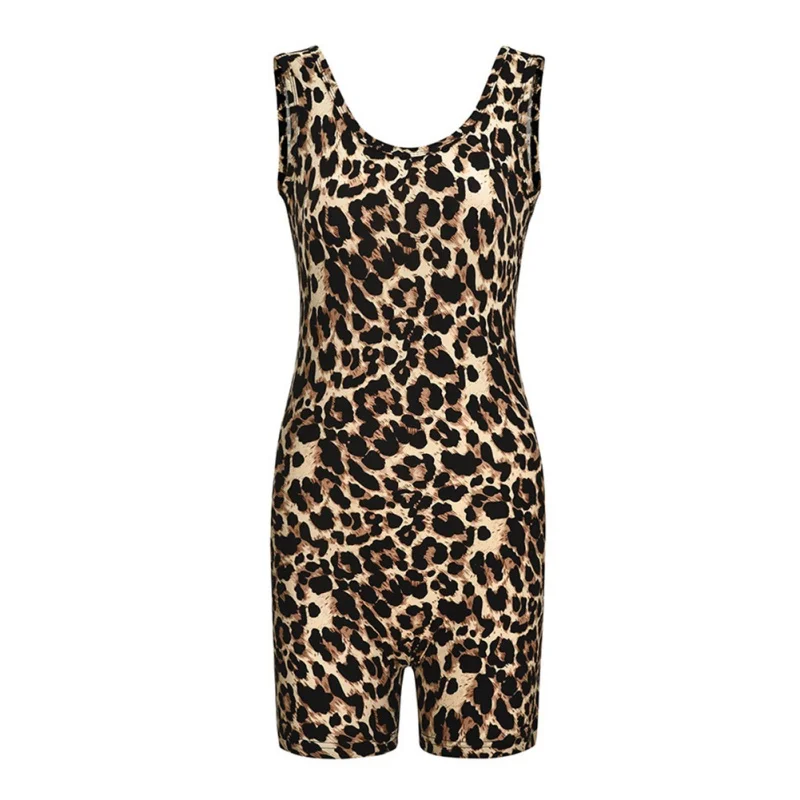 Sexy Backless Sleeveless Playsuit Fashion Leopard Print Jumpsuit Tank Tops Short Romper Women Sexy Club Playsuit Casual Overalls Sexy Backless Sleeveless Playsuit Fashion Leopard Print Jumpsuit Tank Tops Short Romper Women Sexy Club Playsuit Casual Overalls