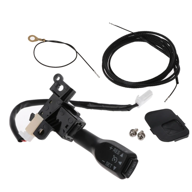 Nuevo Kit de botón de interruptor de Control de crucero de coche de 1 Juego con cubierta de volante 84632-34017 para Toyota Camry corolla