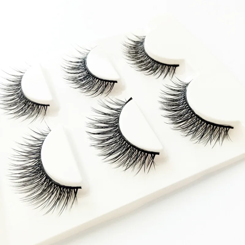

Eyelashes 3d mink lashes natural long make up false eyelashes 12mm eyelash glue makeup eye lashes tweezers 3d lashes maquiagem