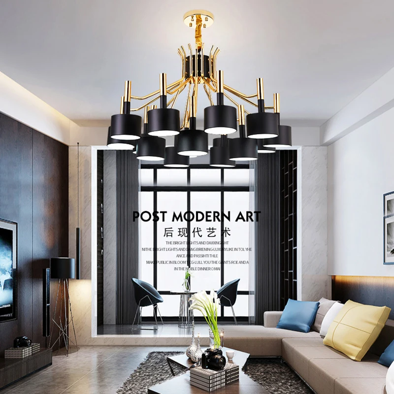 

Modern designer decorative chandelier Nordic restaurant luxury hotel