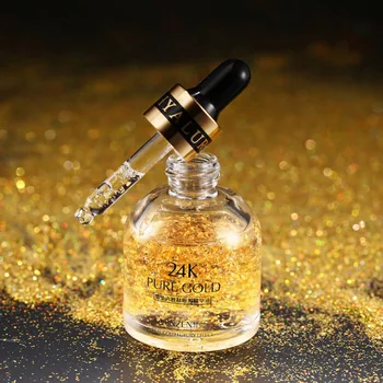 

24k Six Peptides Eye Serum Moisturizing Smooth Fine Lines Anti-Puffiness Remove Dark Circles Eye Care