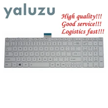YALUZU Новая Клавиатура США для toshiba SATELLITE L850D P850 L855 L855D L870 L870D C850 C855 C855D US белая клавиатура для ноутбука NSK-TVBSU