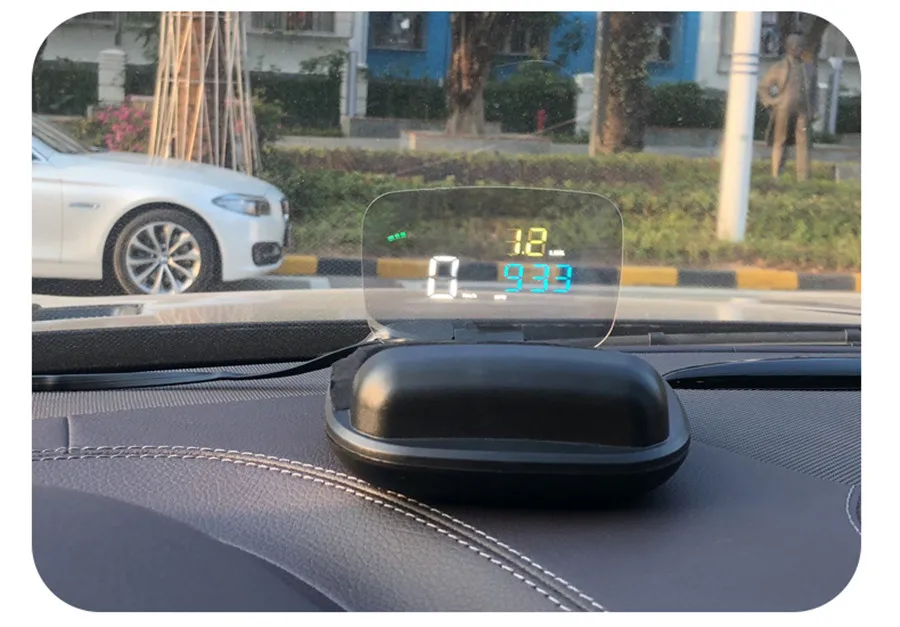 Интеллектуальный HUD OBD Автомобильный головной дисплей двигатели дисплей беспроводной Спидометр Автомобильная электроника Аксессуары C800