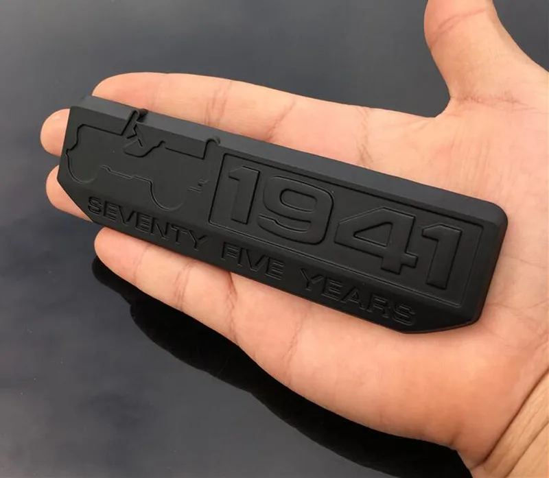 1 шт. значок на крышку багажника для Jeep Wrangler Willys 75th|metal sticker|metal emblemmetal car emblem |