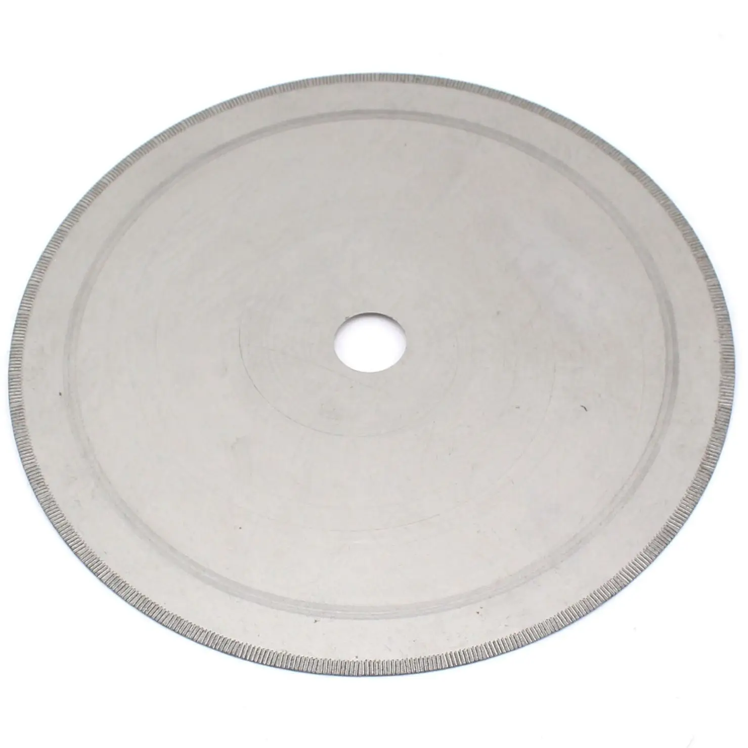 

10" inch 250mm Diamond Lapidary Rock Saw Blade Notched Rim 1.1mm Arbor 5/8" Gems ILOVETOOL