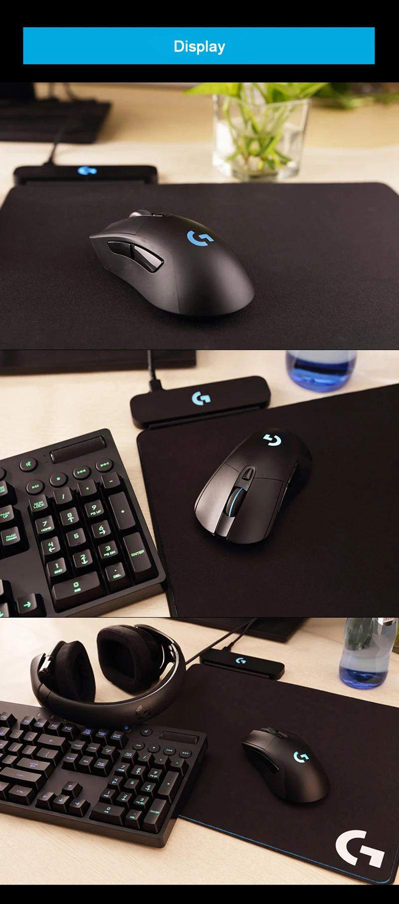 Беспроводная игровая мышь logitech G703 2,4 Ghz с RGB для ПК, ноутбука, настоящая оптическая эргономичная оптическая мышь 12000 dpi, официальный тест агентства