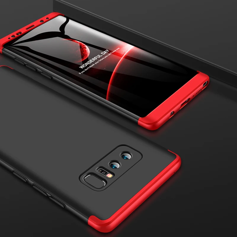 360 Degree Full Protection Shockproof Hard Matte Case for Samsung Galaxy S6 S6Edge S7 S7Edge S8 S8Plus S9Plus Note8 Case 360 full (6)