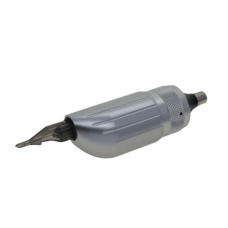 

Cartridge Rotary Tattoo Machine Gun Tattoo Pen with RCA Clip Cord Gray color