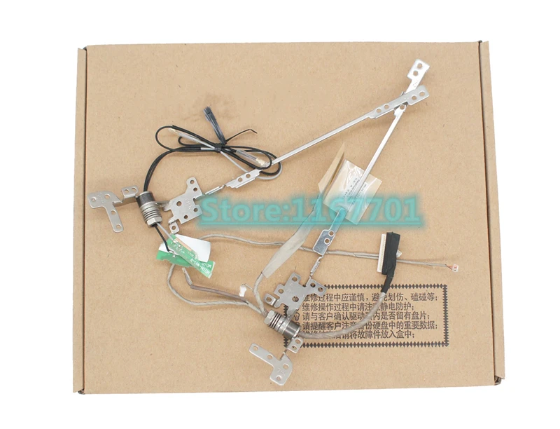 

Laptop/notebook LCD/LED/LVDS Axis/Hinges/Loops with wifi lcd cable for Lenovo IdeaPad Flex 10 1109-00824 1109-00826 1109-00803