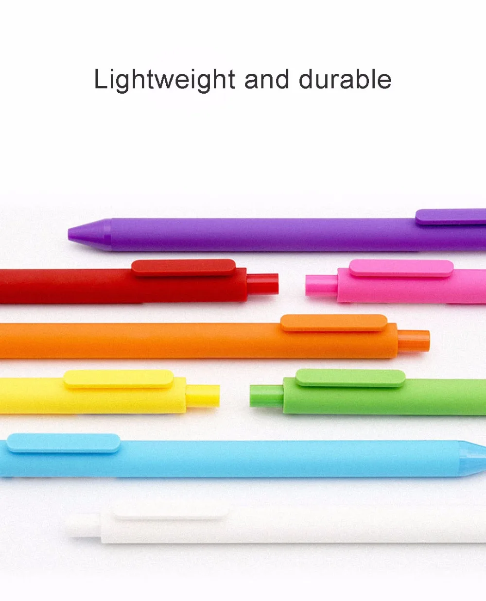 Original Xiaomi Colorful Sign Pen 0.5mm Refill Signing Pens 12 Colors Ballpoint pen Japan Ink school stationery Durable gel pen