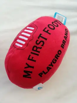 

2019 My First Football Cute Soft Baby Rattles Plush Toys Noise Toy Baby Ball with Bell Inside