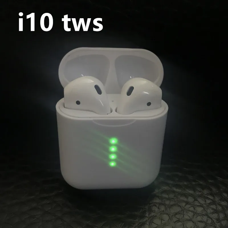 I10s tws bluetooth-гарнитура 5,0 беспроводные наушники tws 10 Наушники с сенсорным управлением наушники с зарядным чехлом для iPhone Android - Цвет: i10 tws