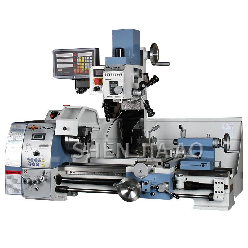 JYP290VF Многофункциональный Домашний Настольный маленький токарный станок буровая установка сверлильный и фрезерный станок металлический т... JYP290VF Многофункциональный Домашний Настольный маленький токарный станок буровая установка сверлильный и фрезерный станок металлический т...