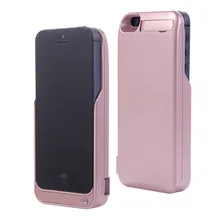 10 шт. Высокое качество 4200 мАч зарядное устройство чехол, перезаряжаемый внешний резервный, банк питания чехол крышка пакет для iPhone 5 5S 5c SE