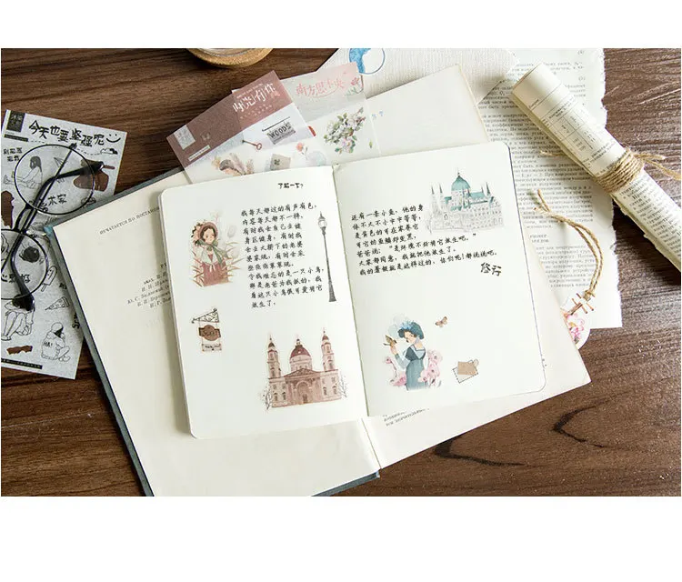 20 компл./1 упаковка Kawaii Time имеет вас дневник планировщик декоративные наклейки Клейкие наклейки Скрапбукинг Ремесло Канцелярские наклейки