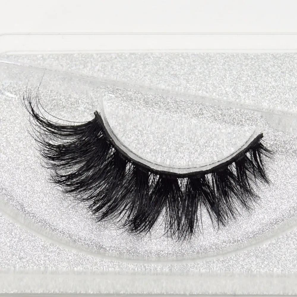 

Visofree Eyelashes 3D Mink Lashes natural handmade lashes thick soft false eyelashes 1 pair glitter packing Mink lashes D103