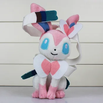 

10pcs/lot Sylveon Stuffed Plush Animals Toys 21cm Free Shipping
