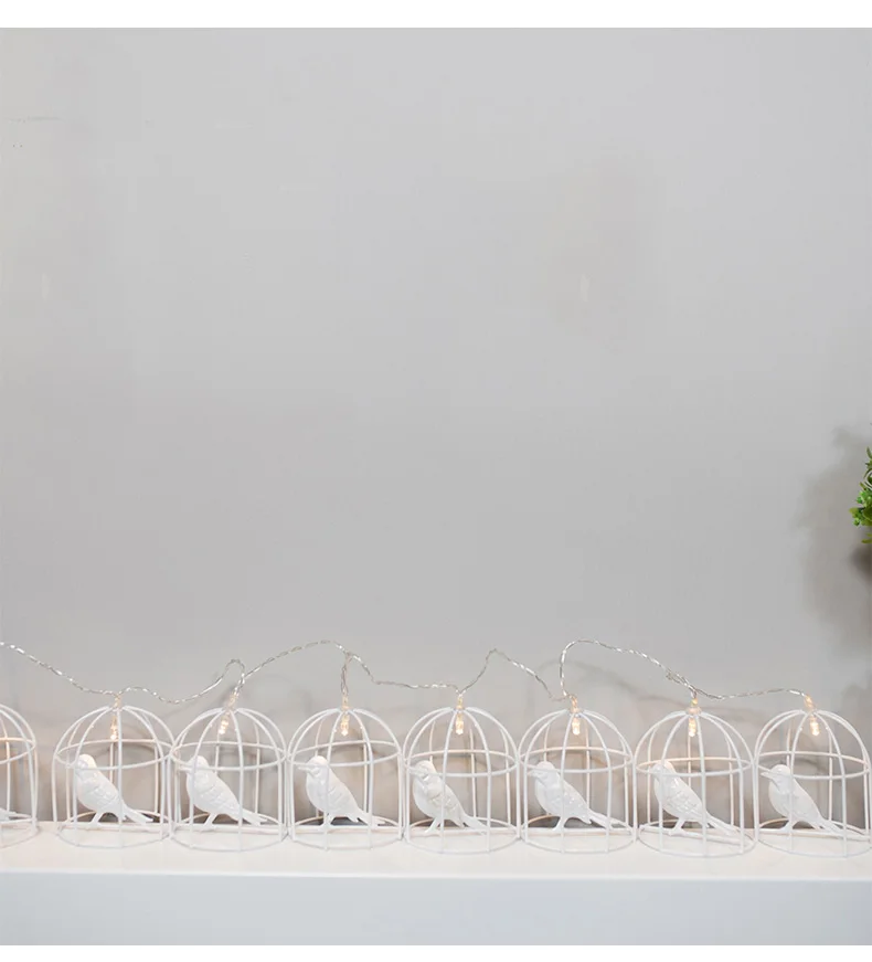 Bird In The Bird Cage Led String Lights Night Light Holiday Lighting For Garland Fairy Christmas Tree Wedding Party Decoration Bird In The Bird Cage Led String Lights Night Light Holiday Lighting For Garland Fairy Christmas Tree Wedding Party Decoration