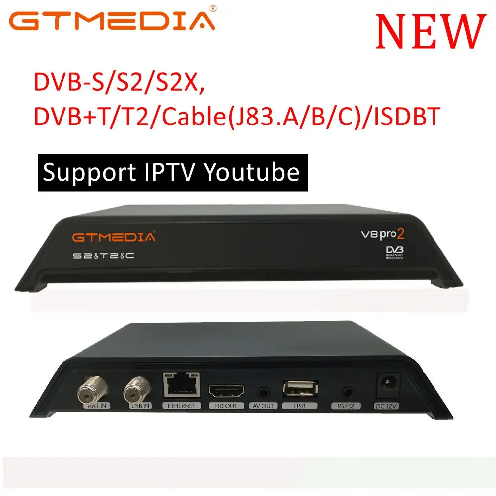 

Dvb-t2 Signal Receiver of TV Fully for DVB-T Digital Terrestrial DVB T2 / H.264 DVB T2 Timer Supports for Dolby PVR V8 Pro 2