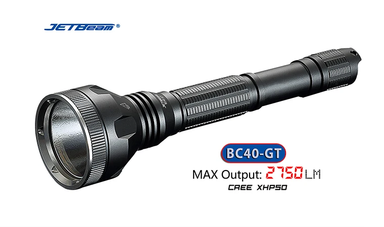 Jetbeam BC40-GT BC40GT фонарик/прожектор-2750Lm-CREE XHP50 светодиодный