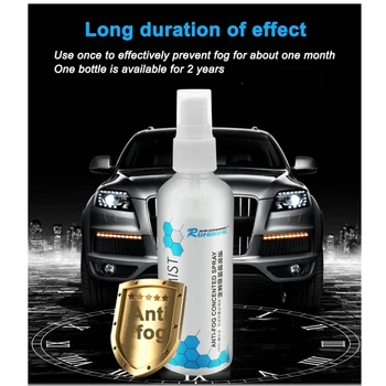 

100ml Long Lasting Anti Fog Spray Glass Agent Window Liquid Anti-fog For Windshield Bathroom LCD Mobile Phone Screen Glasses