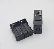 ##Special Price MasterFire 30pcs/lot Black 8AA 12V Battery Clip Slot Storage Holder Box Case Cover 8 x AA Batteries Stack with 9V snap Connector ##Special Price MasterFire 30pcs/lot Black 8AA 12V Battery Clip Slot Storage Holder Box Case Cover 8 x AA Batteries Stack with 9V snap Connector