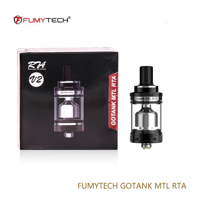 Original Fumytech Gotank MTL RTA rebuildable atomizer tank electronic