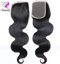 Brazilian Body Wave Closure 7A Unprocessed Virgin Hair Cheap Human Hair Weave Closure Free Part Lace Closure free shipping