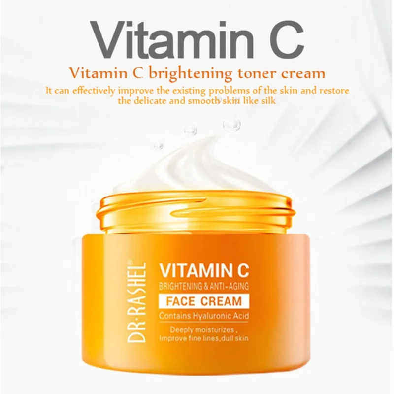 VC Facial Cream With Hyaluronic Acid Paraben Free Fragrance Free Face