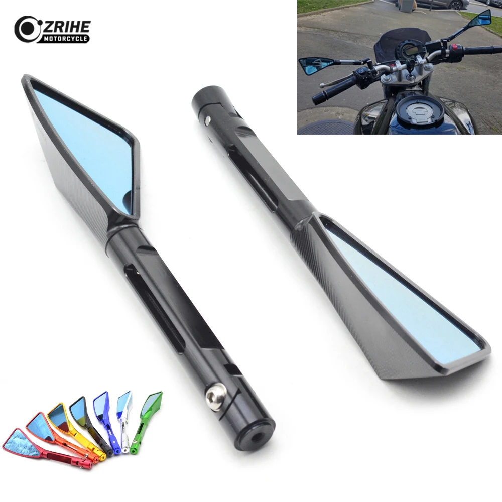 Motorcycle Rearview Mirrors Sports Glass Rear View Side Mirror For Kawasaki VERSYS 1000 VULCAN/S 650cc Z800 Z 1000SX VERSYS 300X