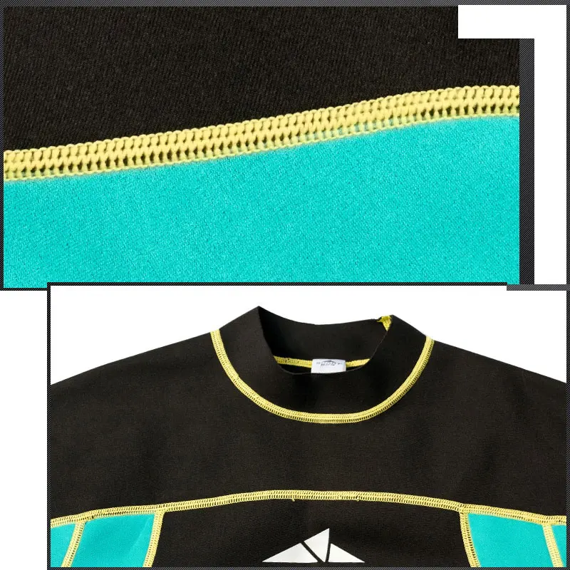 2 мм неопрен гидрокостюм футболка с длинным рукавом 3 вида стилей для выбора M L XL 2XL 3XL для мужчин одежда для плавания серфинг дайвинг куртка топ