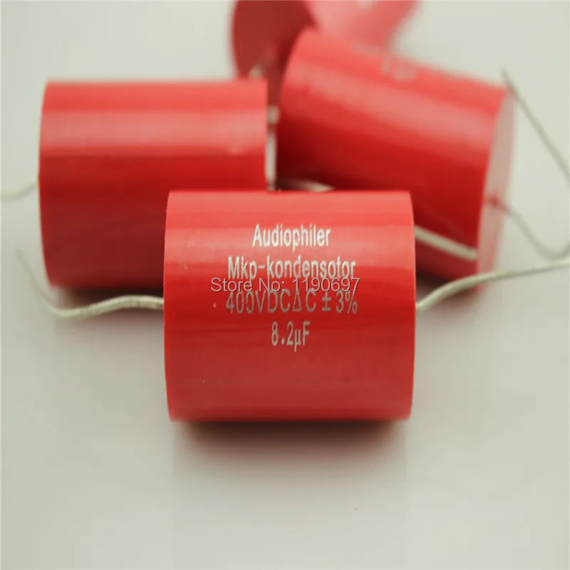 

2PCS Audiophiler MKP-Kondensotor 400VDC 8.2uf 3% MKP Audio Capacitor Free Shipping