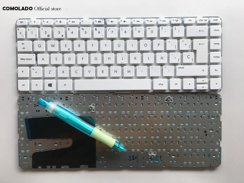 SP Spanish keyboard for HP Pavilion 14-e 14-e000 14-e016la 14-e018la 14-e001tx white without frame Keyboard SP Layout