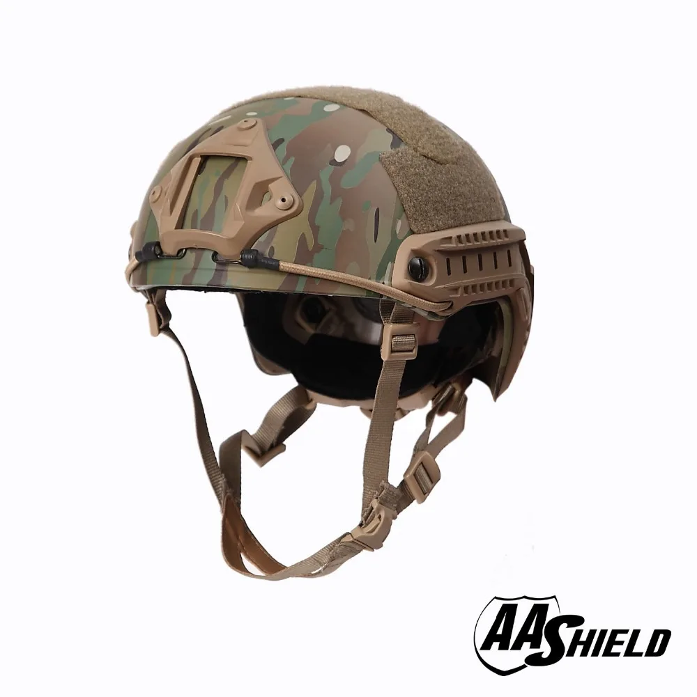 

AA Shield Ballistic ACH High Cut Tactical Helmet Bulletproof Body Armor Aramid Core Helmet Safety Helmet NIJ IIIA 3A MC