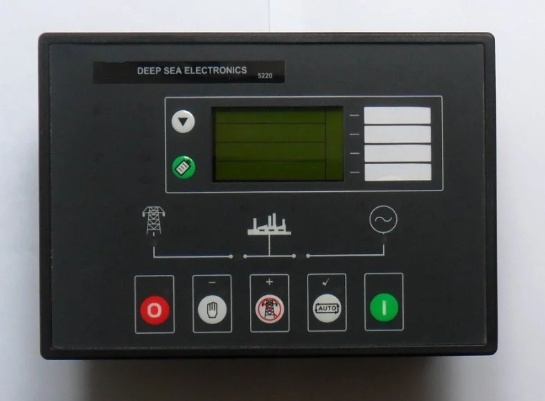 

DSE5220 Generator/Engine/Genset Controller Auto Start Control Module Panel Complete Replacement for Deep Sea 5220