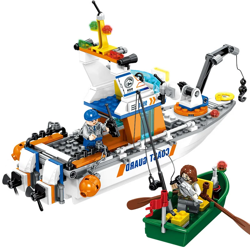 248 шт. Technic серия морской океан спасательный Перевозчик корабль модель