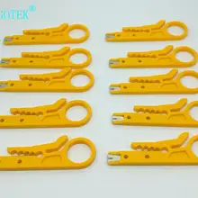 100 шт./лот, сетевой UTP кабельный резак, плоскогубцы для зачистки, ручные инструменты, легкие в использовании, Мини Портативные Простые плоскогубцы для кабеля передачи данных