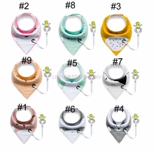 Соска-пустышка с героями мультфильмов хлопок Полотенца детский слюнявчик, слюни двойной Детские аксессуары# h055