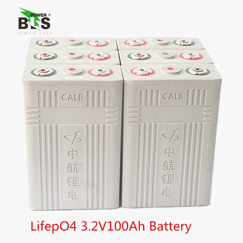 Новый 4 шт. 3.2v100ah Lifepo4 батарея CALB пластиковая ячейка CA100 12V100aH с шипами для SOLRA