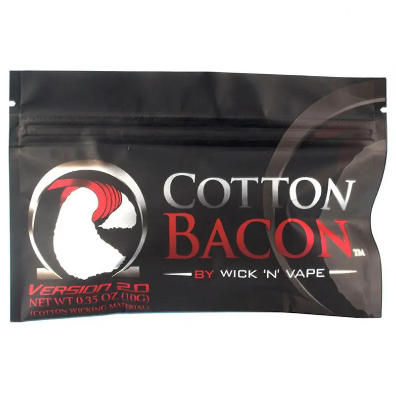 

COIL FATHER 5pcs Bacon Cotton 2.0 Organic Cottons For Electronic Cigarette Vape RDA RBA Atomizer DIY Tank Heating Coil Wire